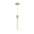 thumbnail image 1 of Weston 1 light pendant in satin gold, 1 of 2