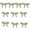 Green, variant on AOOOWER 10Pcs Bowknot Sew on Yarn Patches Embroidery Applique Bowknot Embroidered Sew on Repair Patches for Clothing Jackets