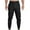 98#Black, variant on Work Trousers for Men Solid Color Utility Safety Elastic Waist Workwear With Multi Pockets Durable Loose Fit Cargo Pants Straight Easy-Care Work Pants