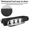 thumbnail image 4 of Yooshoverk Golf Cooler Tote - 12 Can Insulated Bag w/ Dividers for Drinks Snacks - Leakproof Portable Picnic Basket - Detachable Shoulder Strap, 4 of 4