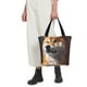 thumbnail image 5 of Balery Regal Shiba Inu Bolsa de Hombro con Diseño, Bolsa Grande y Duradera, Bolsa Versátil para Compras, 5 of 6
