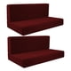 thumbnail image 2 of Fundas de asiento para RV shamjiam fundas de cojín para Camper rojo 4 piezas, 2 of 8