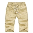 thumbnail image 2 of Enjoytime Casual Shorts for Men Printed Drawstring Elastic Waist Stretch Summer Shorts with Pockets, 2 of 5