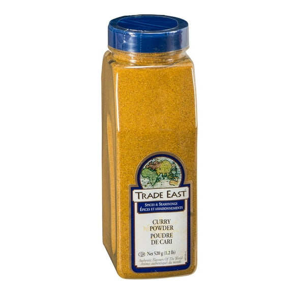 Trade East Curry Powder, Spice, Shaker | 520G/Unit, 12 Units/Case