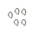 thumbnail image 4 of 5x anillos en D sujetadores de Metal hebilla de sujeción fuerte hebilla en forma de D hebillas no soldadas para arneses, prendas de vestir, correas de 35 mm x 268 cm x 235 cm BLESIY Hebillas de anillos en D, 4 of 8