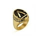 thumbnail image 1 of Guardurnaity Anillo Vintage moda Unisex cumpleaños boda compromiso playa trabajo tienda vacaciones joyería de moda para mujer hombre Ropa, zapatos y accesorios Miscelánea Oro Tamaño 10 Guardurnaity AP015218-04, 1 of 6