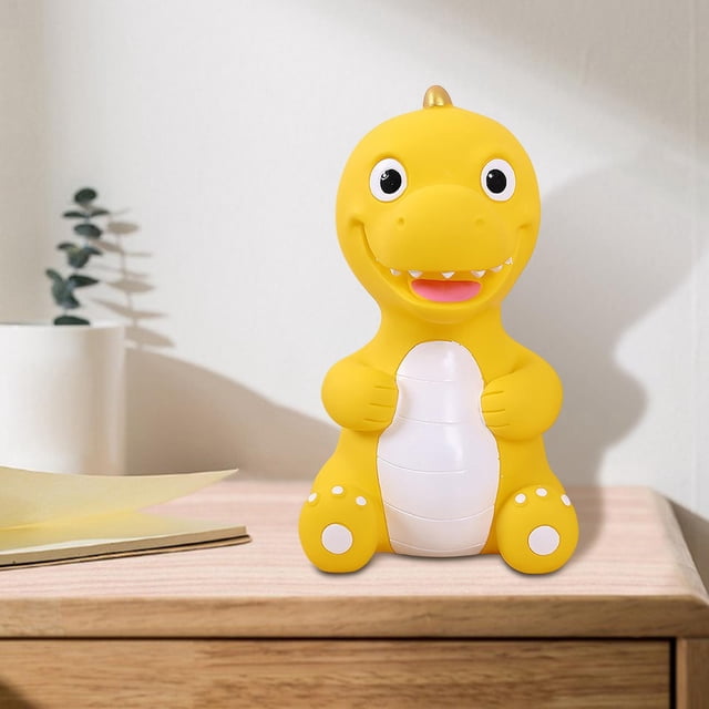 Hucha de Dinosaurio Macarena Amarillo Decoración de Mesa