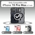 thumbnail image 2 of Funda CAPRARO Cute para iPhone 15 Pro Max negra, 2 of 8