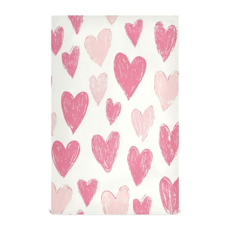 

Kitchen Towel 28x18 Inches x6，Plate Towel Decorative Towel Napkin Tea Towel Tea Towels For Kitchen Dish Cloths & Dish Towels Pink Heart Cartoon4