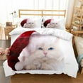 thumbnail image 1 of 3D Digital Printing Santa Claus Christmas Series Children'S Quilt Cover Bedding Three-Piece Set 4 200*230, 1 of 2