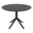 thumbnail image 2 of Compamia Sky Round Dining Table 42 inch Black, 2 of 6