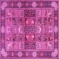 thumbnail image 1 of Ahgly Company Indoor Square Persian Pink Traditional Area Rugs, 8' Square, 1 of 4