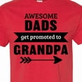 thumbnail image 4 of Inktastic Awesome Dads Get Promoted to Grandpa T-Shirt, 4 of 5