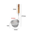 thumbnail image 2 of STRANDCHIC Noodle Boiler Strainer Straining Basket Stainless Steel Home Cooks 1Set, 2 of 5