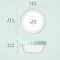 thumbnail image 6 of Bentgo Prep - 20 Piece 8 fl oz Leak-Proof Deli Containers with Lids, Food Storage for Meal Prep, Twist-Top, Reusable, & BPA-Free, Stackable, Microwave, Freezer, & Dishwasher Safe (Honeydew), 6 of 6