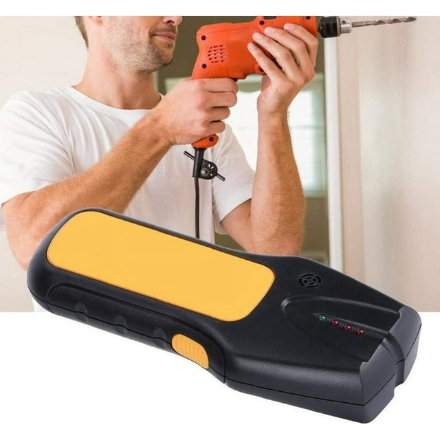 Metal Detector with High Sensitivity and Wall Detection, User-Friendly Design, Lightweight, Ideal for DIY, Home Renovation, and Outdoor Use
