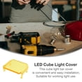 thumbnail image 3 of unbranded Cubierta Para Luz LED Cuadrada Hecha De Plástico Resistente Para Exteriores, 3 of 7