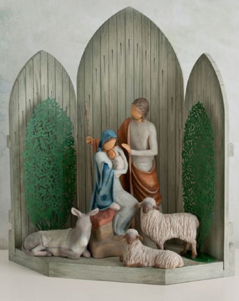 Willow Tree The Christmas Story Holy Family Nativity Figurines Set 