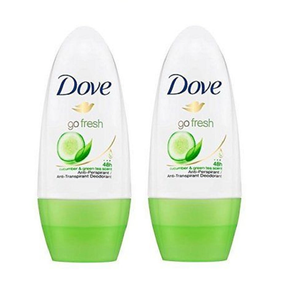 Dove Go Fresh Cucumber RollOn AntiPerspirant Deodorant 50ml (Pack Of