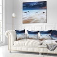 thumbnail image 3 of Designart White Waves Over Moeraki Boulders - Seashore Photo Throw Pillow - 16x16, 3 of 5