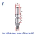 thumbnail image 1 of Pressure Washer Snow foam Adapter Connector Lance For For Bosch, 1 of 5