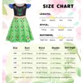 thumbnail image 5 of Benylion Princess Dress for Girls Halloween Costume for Kids Birthday Cosplay Party Outfit Toddler Princess Dress With Crown and Wand for 5-6 Years, 5 of 8