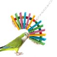 thumbnail image 4 of Escalera de maderacolumpio para subirjaula de pájaros coloridabloques de juguete para lorohámster Ndcxsfigh Nuevos Originales, 4 of 8