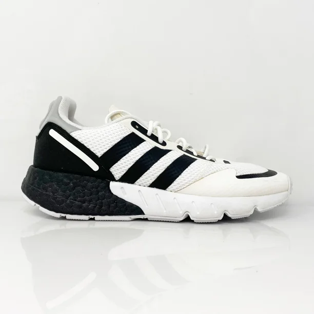 Adidas Mens ZX 1K FX6510 White Running Shoes Sneakers Size 5.5
