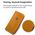 thumbnail image 2 of Luxury Magnetic Flip Cover Stand Wallet Leather Case For iPhone 12 / 12 Pro (Yellow), 2 of 7