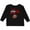 AB-Black, variant on Inktastic I'm the Little brother football Boys Long Sleeve Toddler T-Shirt