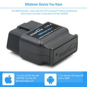 Veepeak OBDCHECKBLE + سيارة بلوتوث OBD2 الماسح الضوئي المركبات أداة تشخيص لاسلكية فحص المحرك رمز القارئ لدائرة الرقابة الداخلية والروبوت