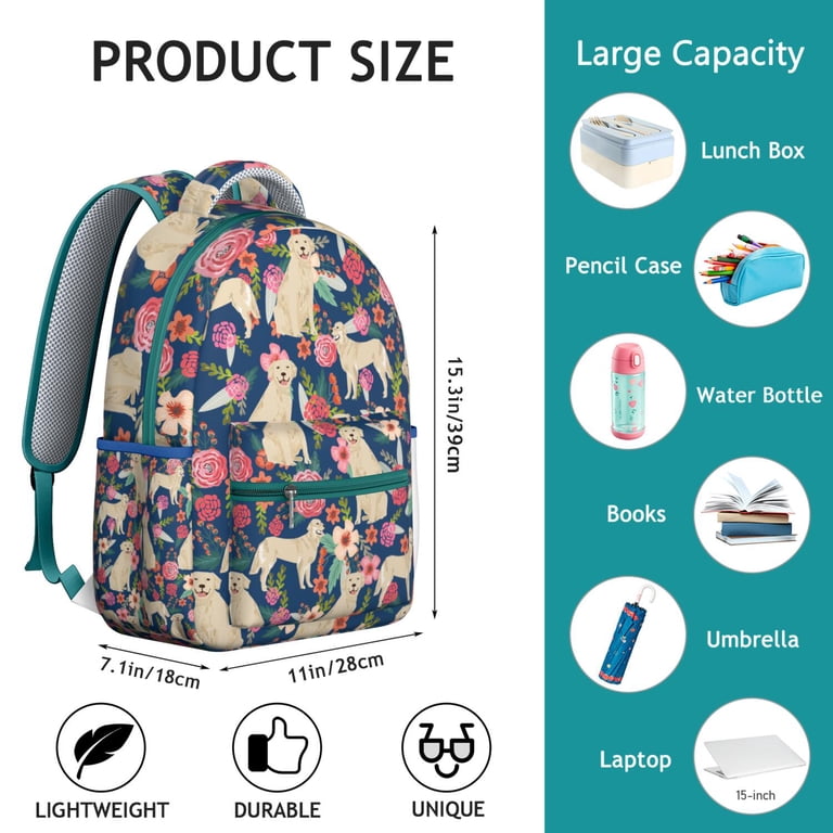 Dog Lover Travel Bag - Stylish School Backpack for College  display picture 3