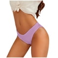 thumbnail image 4 of Gyujnb Women Elegent Bikini Lace Low Waist Seamless Underwear Panties Comfortable Briefs Panties,G, 4 of 5