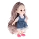 thumbnail image 3 of 16cm 13 Muñeca Articulada con Juguetes de Bricolaje con Conjunto Completo Ropa Peluca Maquillaje, el para Niñas Cabello rizado gris, 3 of 7