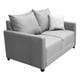 thumbnail image 5 of Sala Modular 3-2 El Bazar Store Atlanta Lino nacional Gris Plata Sofá Love seat, 5 of 6