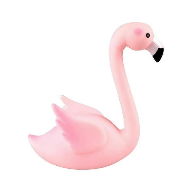 Pink Flamingo Cake Decorations Vinyl Flamingo Shape for Bridal Wedding and Baby Shower Parties 10 x 8 x 13cm 1Pcs