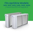 thumbnail image 4 of 416 Replacement Filter for Whole House Air Purifiers - MERV 16, Allergy, Asthma, & Virus, 16x25x4 Air Filter (Pack of 1), 4 of 6