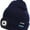 Navy Blue, variant on Viworld Unisex Bluetooth Beanie Hat with Light,4 LED USB Rechargeable Wireless Headphones Tech Caps,Gifts for Men Father Dad Husband Boyfriend Him Women Teen Boy Girls (Black)