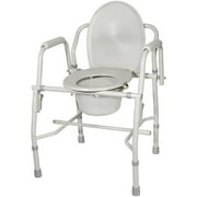 Medline Steel 3-in-1 Bedside Toilet Commode - Walmart.com Medline Steel 3-in-1 Bedside Toilet Commode - Walmart.com