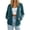 (New38)Green, variant on Thousandth Women's Cardigan Sweaters Casual Hooded Fleece Lined Cardigans Loose Button Bown Front Winter Outfit with Hood Keep Warm