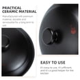 thumbnail image 6 of Claypot Rice Casserole Lid 3 PCS Stewing Ceramic Braised Chicken Dish Cookware Stove Accessories Enamelware Ceramics, 6 of 6