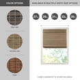 thumbnail image 2 of Madison Park Bamboo Cordless Roman Shades, 29" x 64" Light Filtering, Privacy Window Panel, Natural Ash, 2 of 8