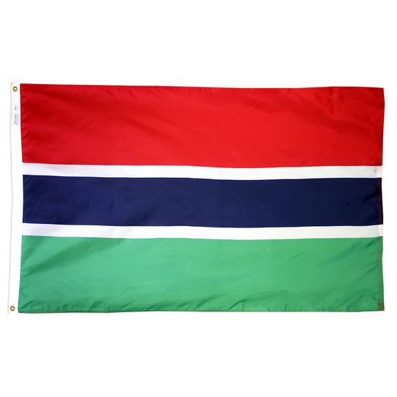 Annin Flagmakers Gambia International Flag 2x3 ft. Nylon