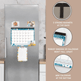 thumbnail image 5 of StriveZen Magnetic Refrigerator Calendar Set, 24-Month Planner 2026-2027, Monthly Paper Pad with Dry Erase Notepad & Marker, 16x12 in, 5 of 10