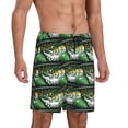 thumbnail image 2 of Picia lake trout Pattern Pajama Shorts for Men, Men's Pajama Bottoms, Sleepwear,Short Pajama Pants-4X-Large, 2 of 6