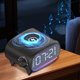 thumbnail image 4 of Xihbxyly Ofertas Del Día de Hoy Reloj Despertador Multifunción Cinco En Uno Altavoz Bluetooth, Carga Rápida Inalámbrica, Reloj con Luz Nocturna, Cargador Inalámbrico de Escritorio, 4 of 7