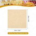 thumbnail image 2 of NOGIS 100 Count Wax Paper Sheet for Food 10×10"Sandwich Wrapping Paper Parchment Paper Sheets Basket Liners Microwave Oven, Frying Pan, Oil-proof Air Fryers, 2 of 7