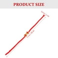 thumbnail image 4 of MRLESS Men's Tibetan Prayer Red Rope Bracelet for - 18cm, 4 of 7