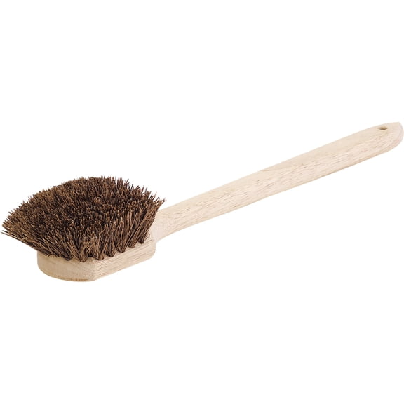 Carlisle 4549300 Sparta Scrub Brush with Stiff Palmyra Bristles
