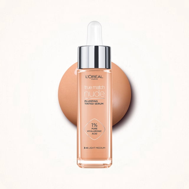 Sérum facial L'Oréal True Match rellenador 3-4 light medium 30 ml